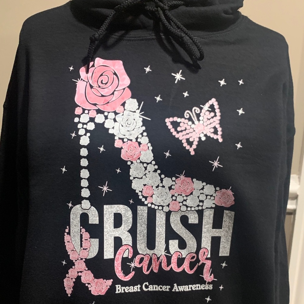 Crush cancer hoodie